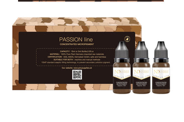 STARTER KIT ND passion 6x5ml concentrated micro pigments lip or eyebrows