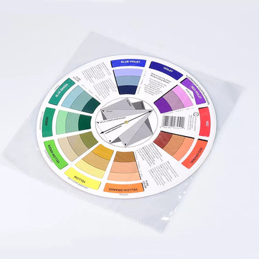 Color Wheel, Tattoo Ink Color Wheel Chart Tattoo Pigment Mix Color Guide for Permanent Eyebrow Lip Tattoo