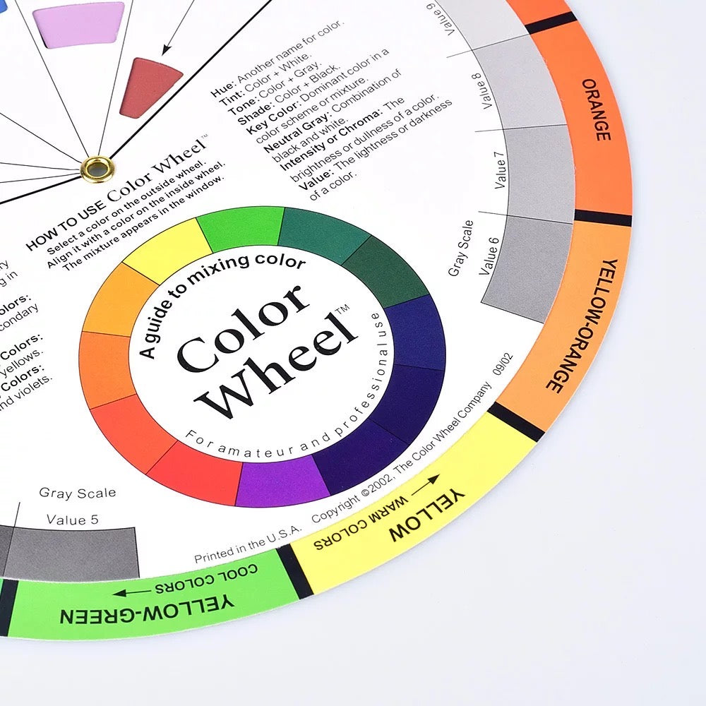 Color Wheel, Tattoo Ink Color Wheel Chart Tattoo Pigment Mix Color Gui