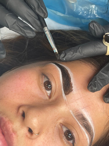 White Brow Paste contouring eyebrows  henna mapping pre-drawing 15g