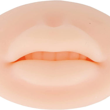 5D REALLY Silicone Lips, Tattoo Practice Lips Semi Permanent Soft Elastic Silicone Skin Touch Feeling Fake Lips Tattoo Embroidery Practice Lip Skin for Microblading Practice , pmu