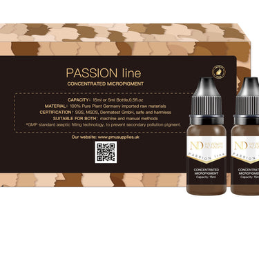 Starter kit ND passion 6x15ml  lip or  eyebrows collection