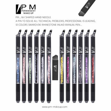 PM Brand Microblading Manual Tattoo Hand Pen