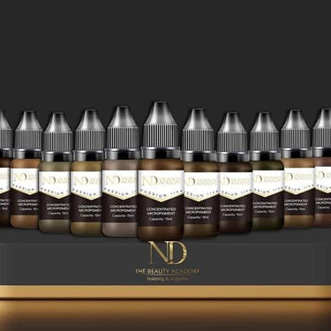 BRAND AMBASSADOR ONLY  ND Passion 15 ml SET included  15 pigments FULL Collection of EYEBROWS