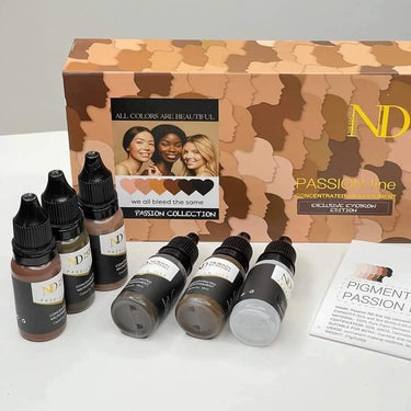 Starter kit ND passion 6x15ml  lip or  eyebrows collection