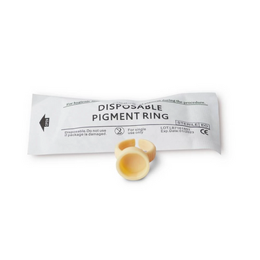 Sterile silicon pigments ring cups holder disposable individually sealed and sterilised