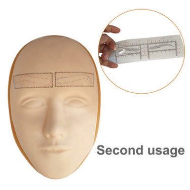 Stencil Ruler Microblading Eyebrow mapping  Template Makeup Measure Tool For Eyebrow